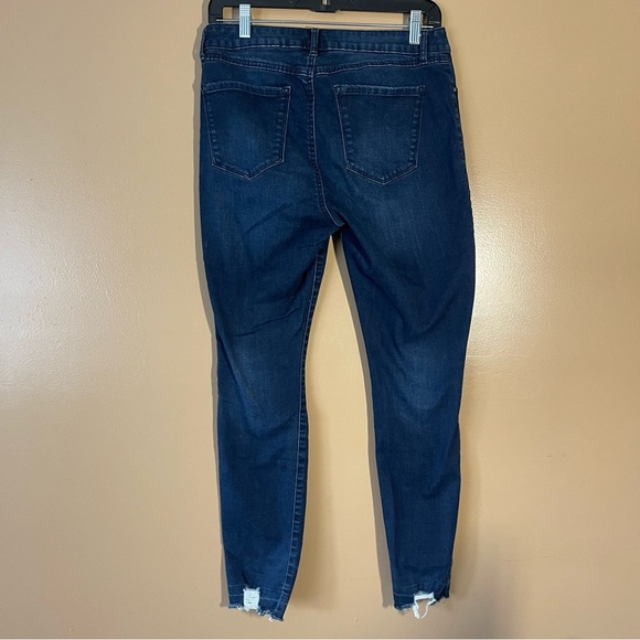 Rewash Navy Distressed Cropped Jeans Size 11 Jeans Bundle Deal! See description - Picture 7 of 7